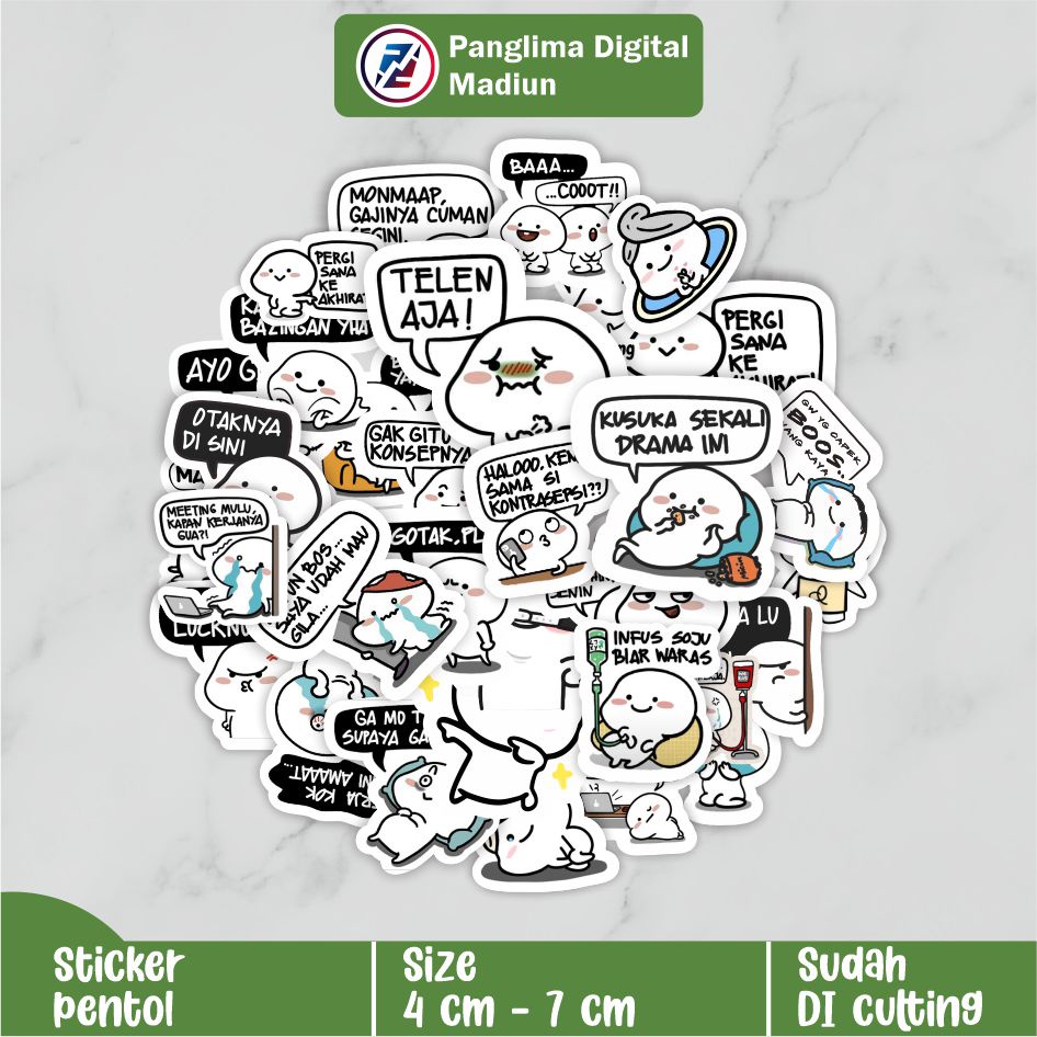 

STICKER PENTOL ANTI AIR PENTOL LUCU STICKER LAPTOP STICKER TUMBLR