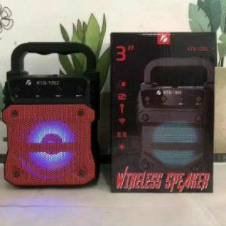 Speaker Bluetooth KTS-1092 Portebel Speaker Bisa karaoke
