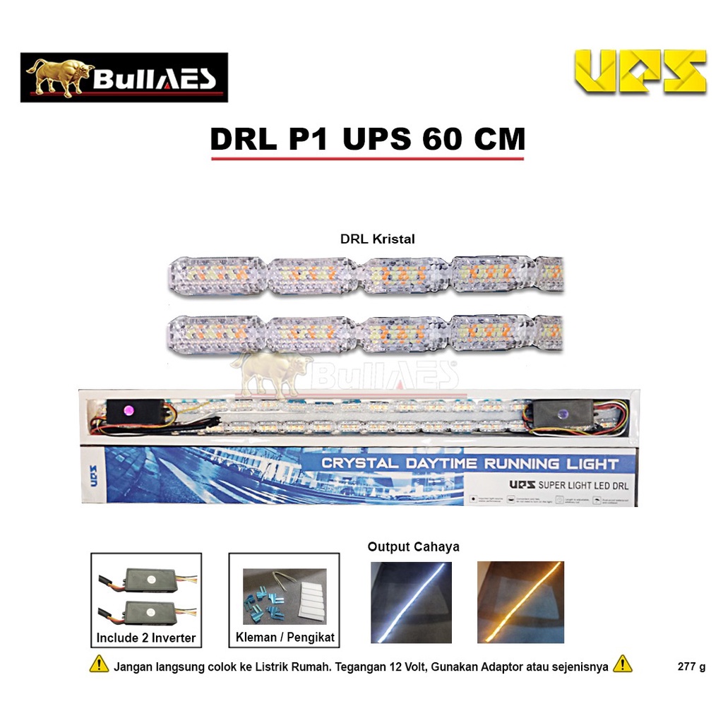 Drl Kristal Ups P1 Sequential Signal 60 cm Streamer P1
