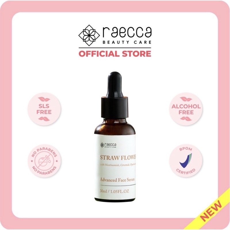 [READY] RAECCA 5IN1 STRAWFLOWER SET SKINCARE BY RAECCA SATU SET SKINCARE RAECCA STRAW FLOWER