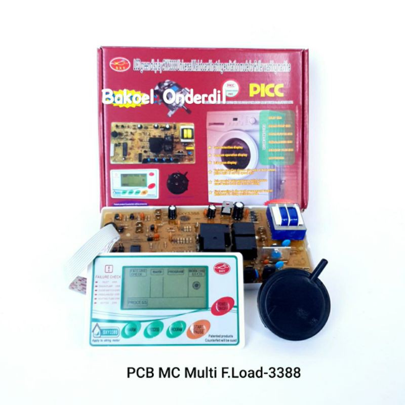 MODUL - PCB SXY-3388 MESIN CUCI FRONT LOADING MULTI