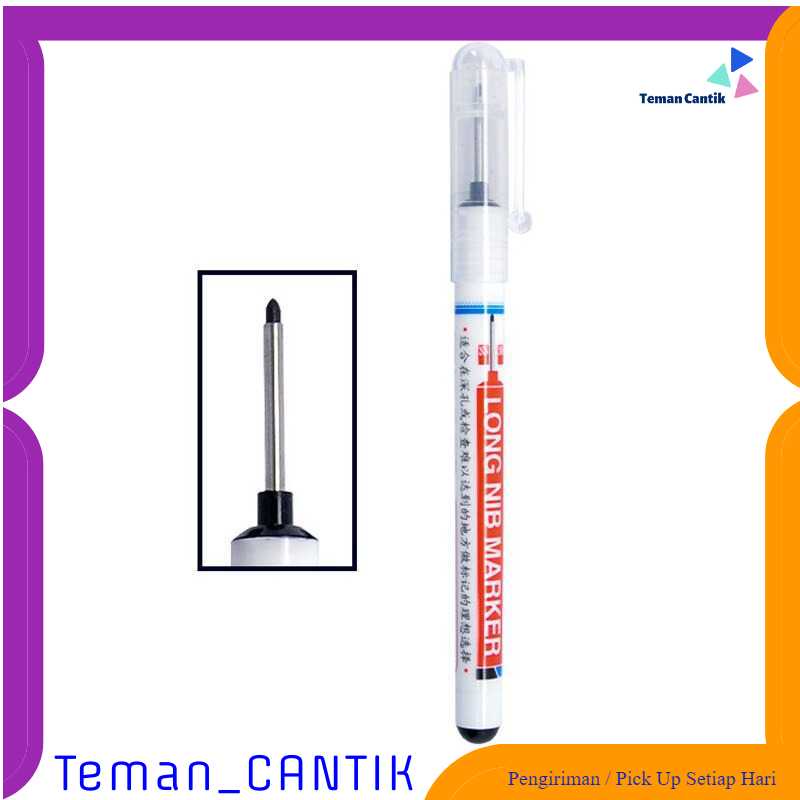 

TC-DA1 GANA Spidol Serbaguna Long Head Marker Waterproof - LH100