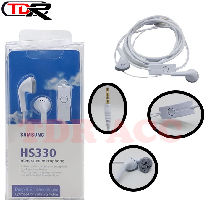 EARPHONE HEADSET HANDSFREE SAMSUNG J1 ACE ORIGINAL PACK MIKA