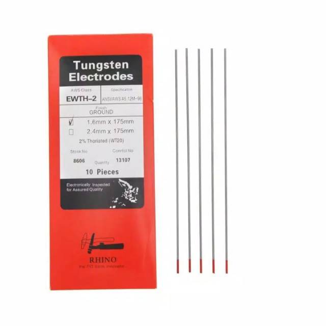 Tungsten SS 1.6mm 1,6mm / Jarum Las Argon 1.6 mm