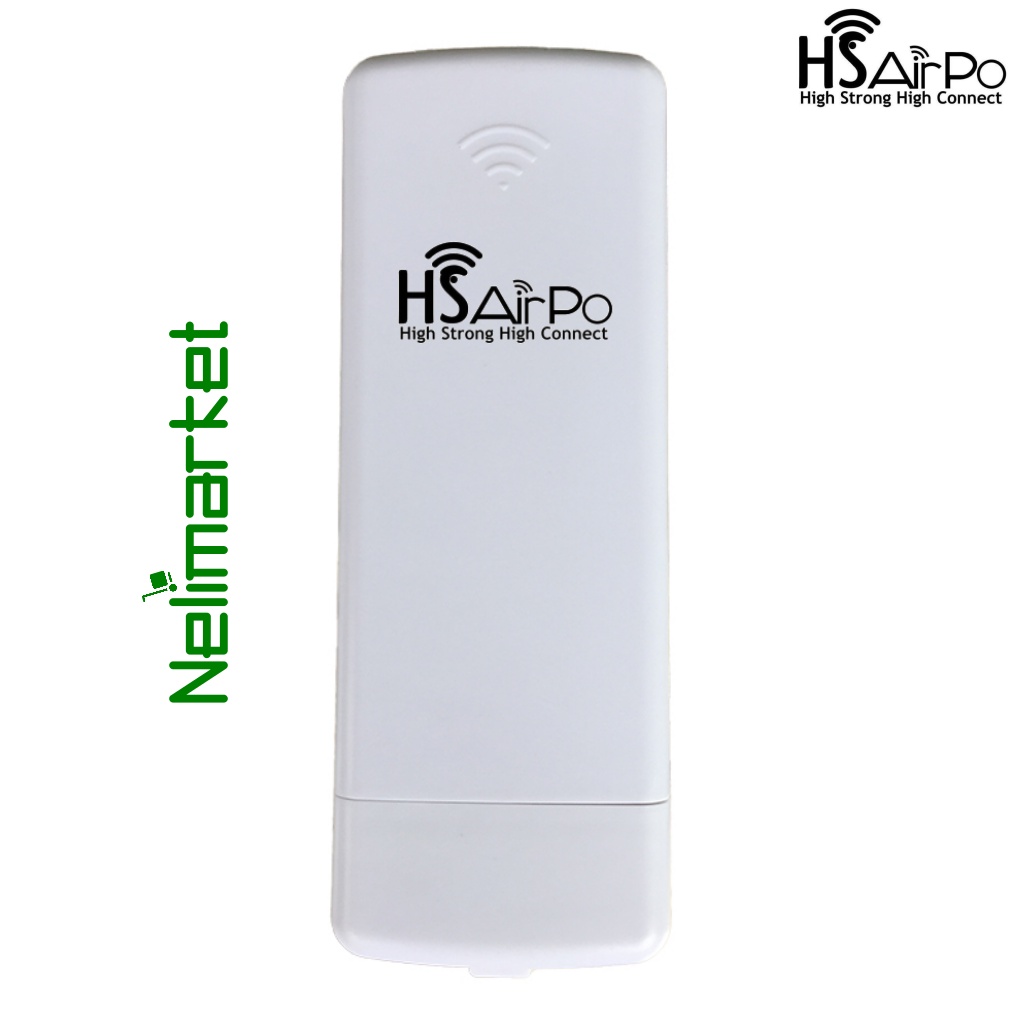 HSAirPo HS-CP520 - 300Mbps Outdoor 5.8GHz Extra Cxxnel Bisa Connect Ubnt Airmax Airpo CP520 Bukan NS