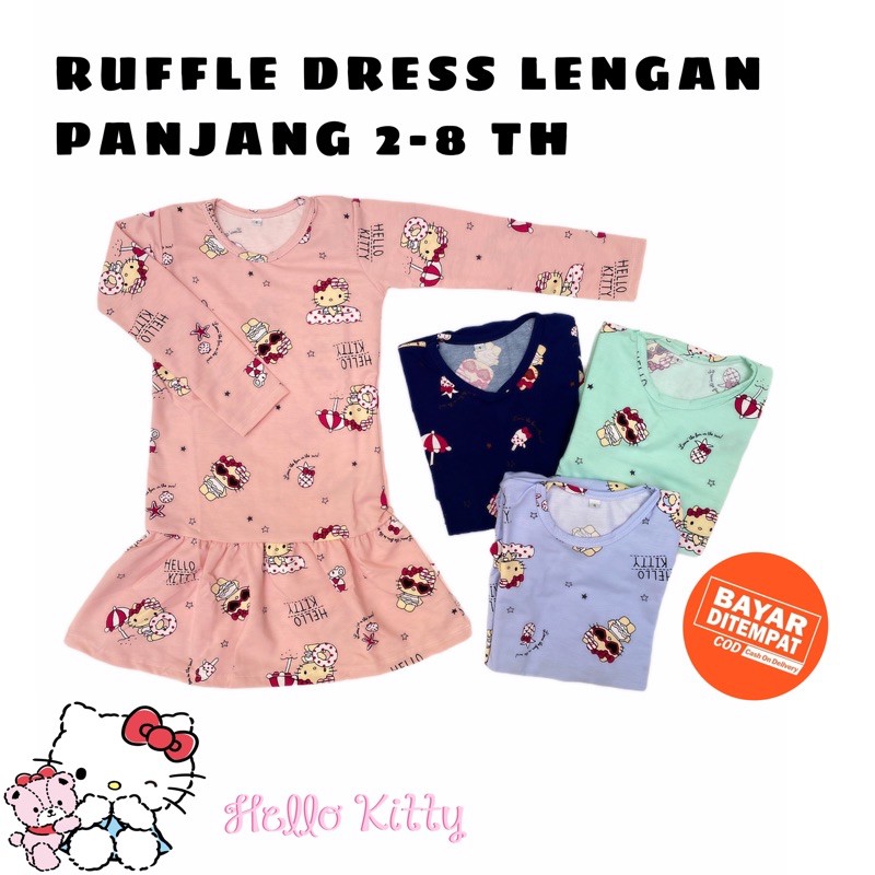 COD DRESS TERUSAN ANAK PEREMPUAN CEWEK 2-8 TH MURAH / ROK ANAK CEWEK / TERUSAN ANAK CEWEK MURAH