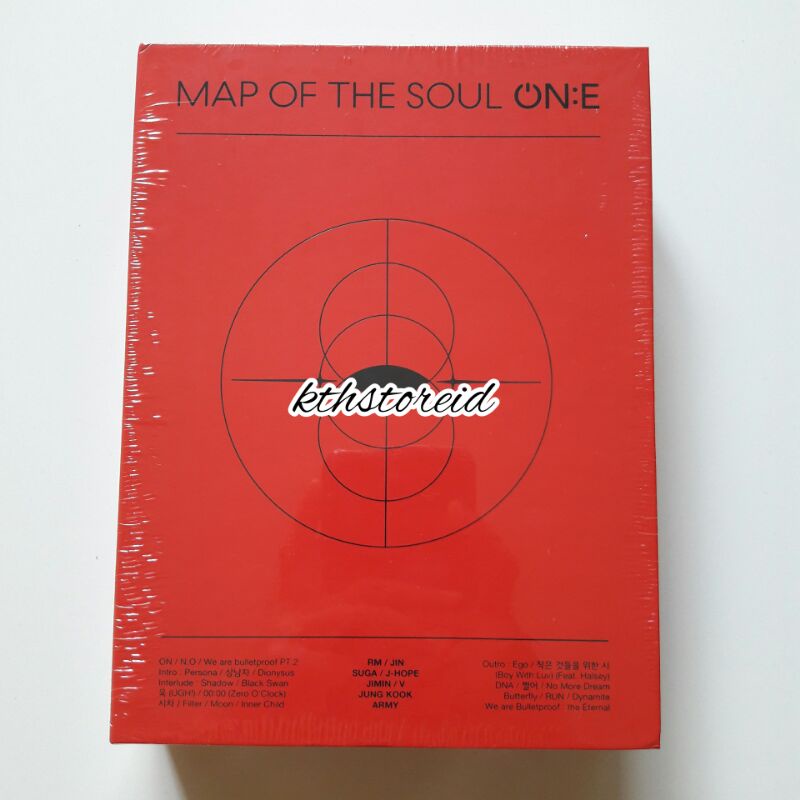 [READY SHARING] BTS MAP OF THE SOUL ON:E DVD