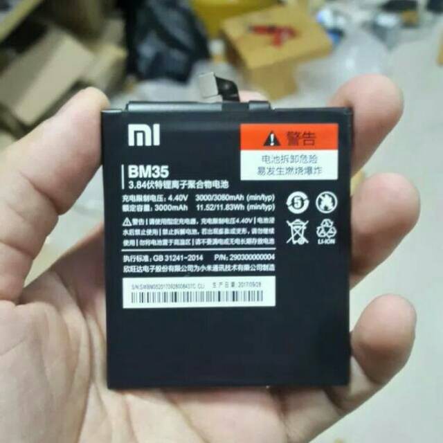 Baterai Xiaomi Mi 4C BM 35 Original / Battery Batrei Xiaumi Mi4C Mi 4 C BM35 Ori