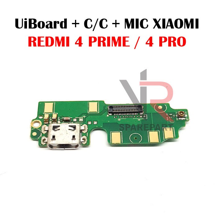 FLEXIBLE PAPAN CAS XIAOMI REDMI 4 PRIME / 4 PRO PAPAN KONEKTOR CAS / CHARGER + MIC