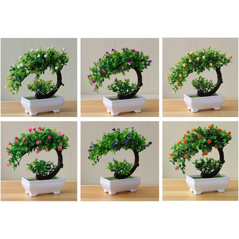 Kunataruma AM353 Bunga plastik / pajangan bunga Artificial / motif Rose Vas Petak-8