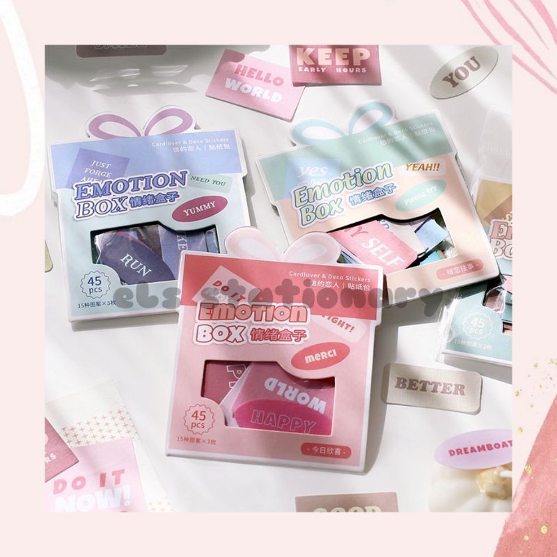 

Sticker emotion box [G-000018]