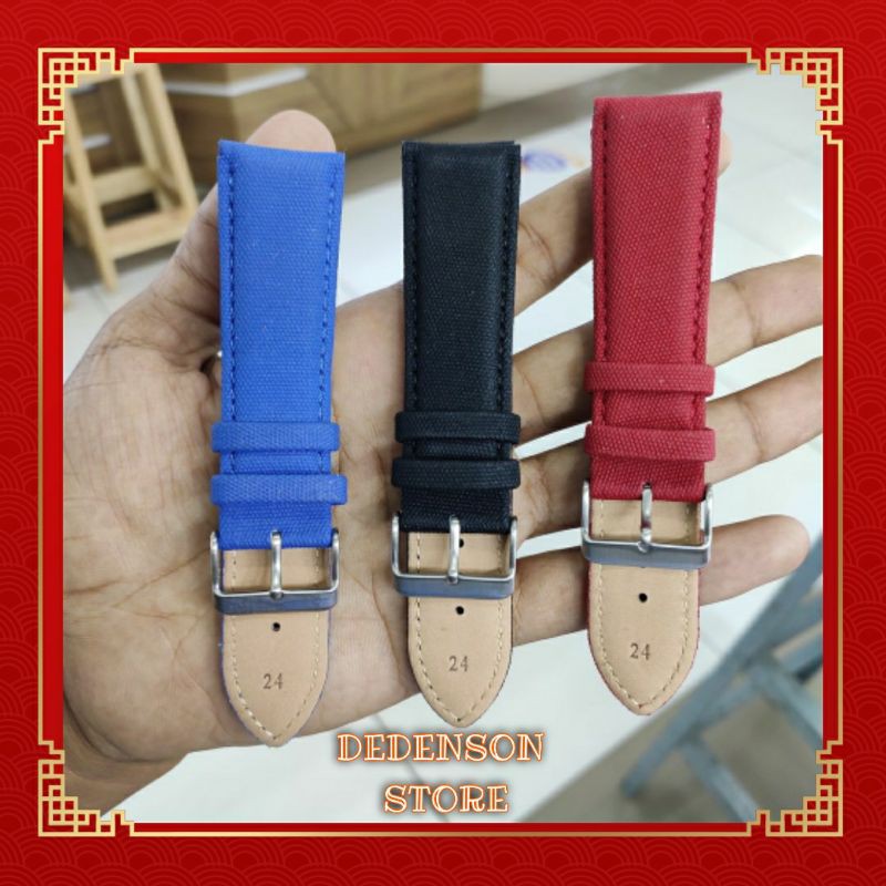 STRAP TALI JAM TANGAN CANVAS SEIKO SPORT