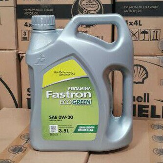 OLI MESIN MOBIL LCGC PERTAMINA FASTRON ECOGREEN 0W-20 3,5 LITER