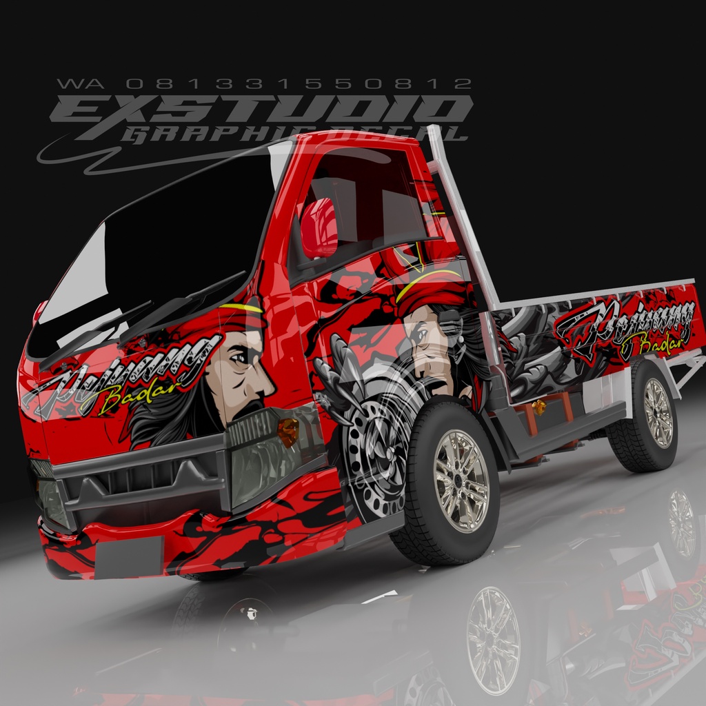 decal full body traga