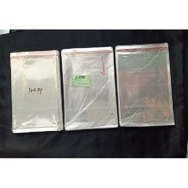 

Plastik Opp 16 x 24 dan 16,5 x 24 tabl 25 mic