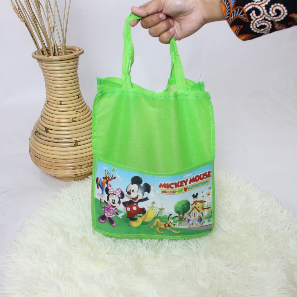 Tas Jinjing Souvenir Ulang Tahun Anak Kado Ultah Karakter Full Color-3