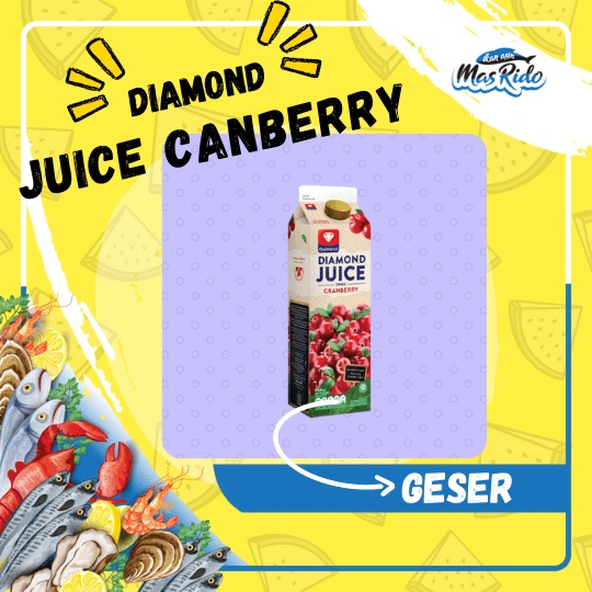 

Diamond Juice Cranberry Unsweet Jus Cranberry Segar Praktis Murah