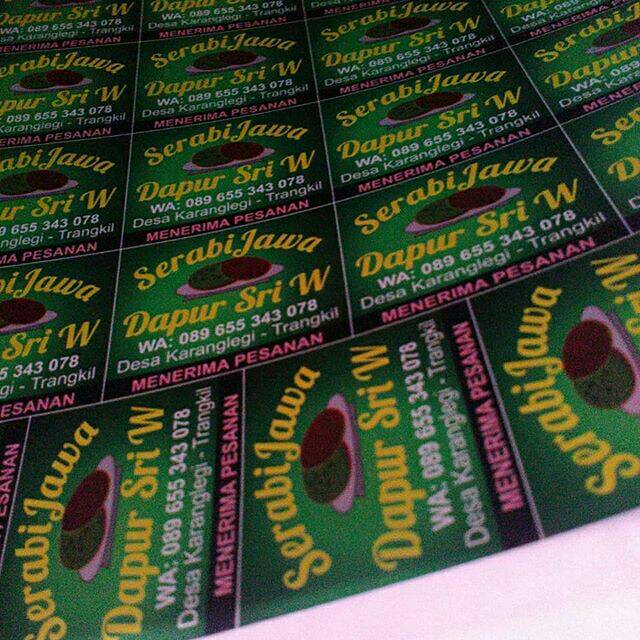 

Print A3+ cetak stiker kromo bontak fullcolor - stiker produk