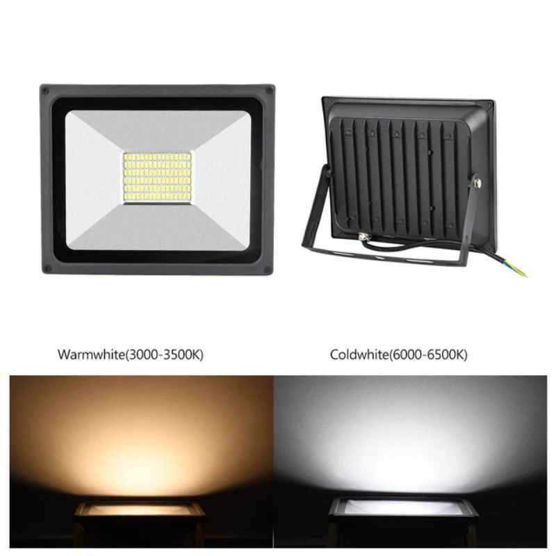 Lampu Sorot Led Outdoor 100w 100watt 100 Watt W Flood Light Tembak Taman Panggung Ip65 Taman Outdoor Shopee Indonesia