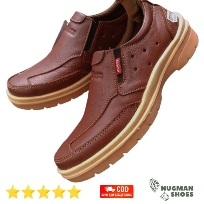 Sepatu casual kulit/Sepatu santai/Sepatu Pria/Sepatu kulit/Sepatu keren/Sepatu kasual