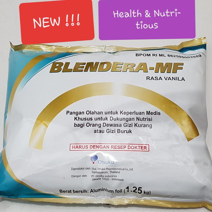 

Harga Spesial Terbaru! Susu Blendera Mf Soya/Kedelai Mct Tinggi Protein