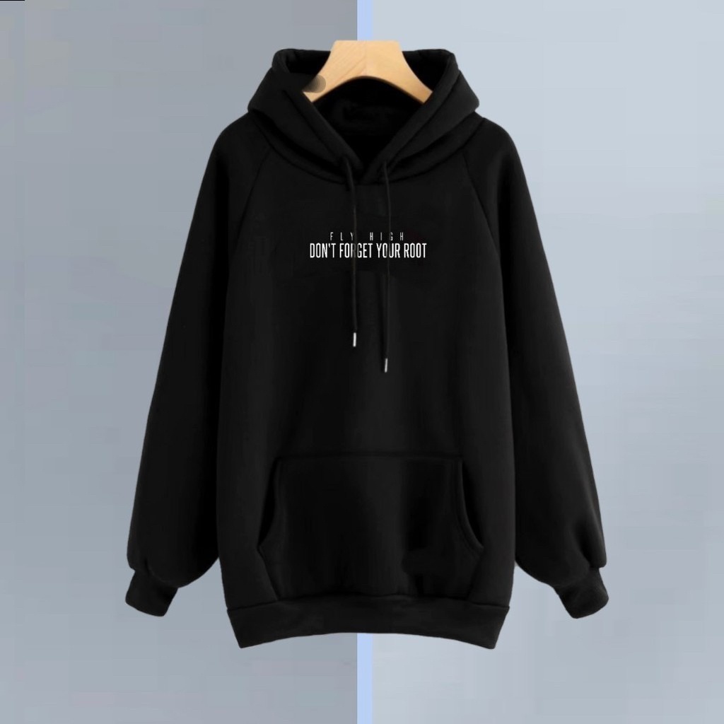 Sweater hoodie quotes unisex/ jaket hoodie pria wanita distro / hoodie dont forget /sweater hoodie grosir dan eceran / jaket hoodie katun tebal