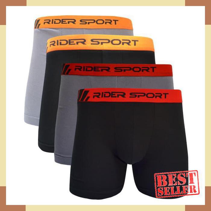 Terlaris Boxer Rider Sport R 763 B | Celana Dalam Pria
