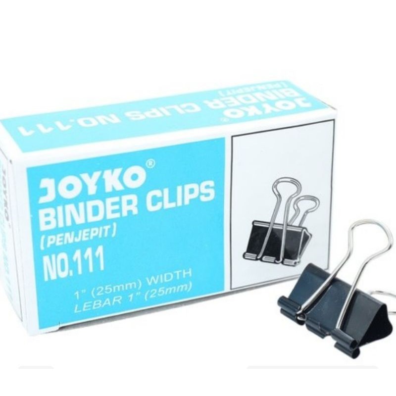 

Binder clip Joyko 111 (12pcs) 25mm
