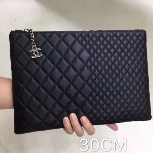 NEW CHANEL MEDIUM POUCH 30 / TAS WANITA CH 9827 / SUPER MIRROR QUALITY