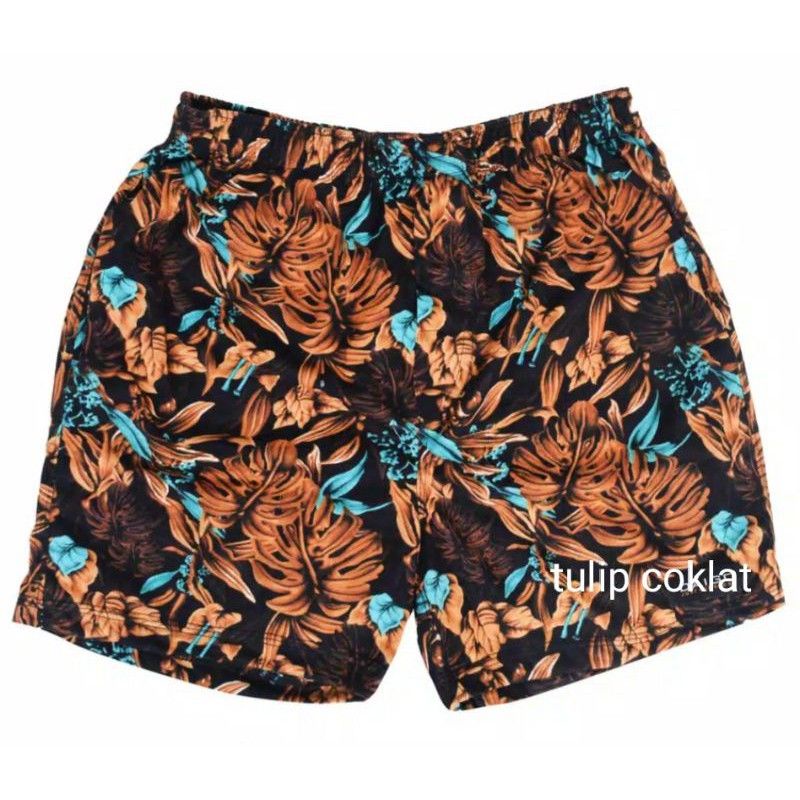 celana boxer tulip / celana kolor pria / celana pendek distro / celana boxer pria santai