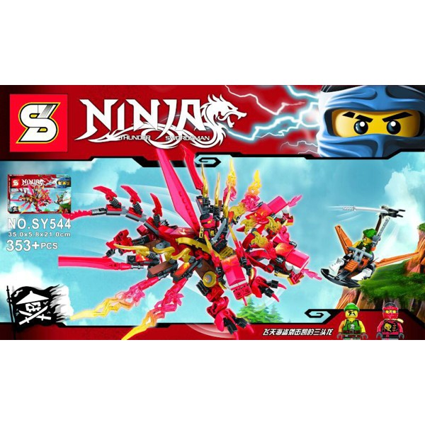 Lego Kw Ninjago Hydreigon Spinjitzu Master Dragon Sy 544