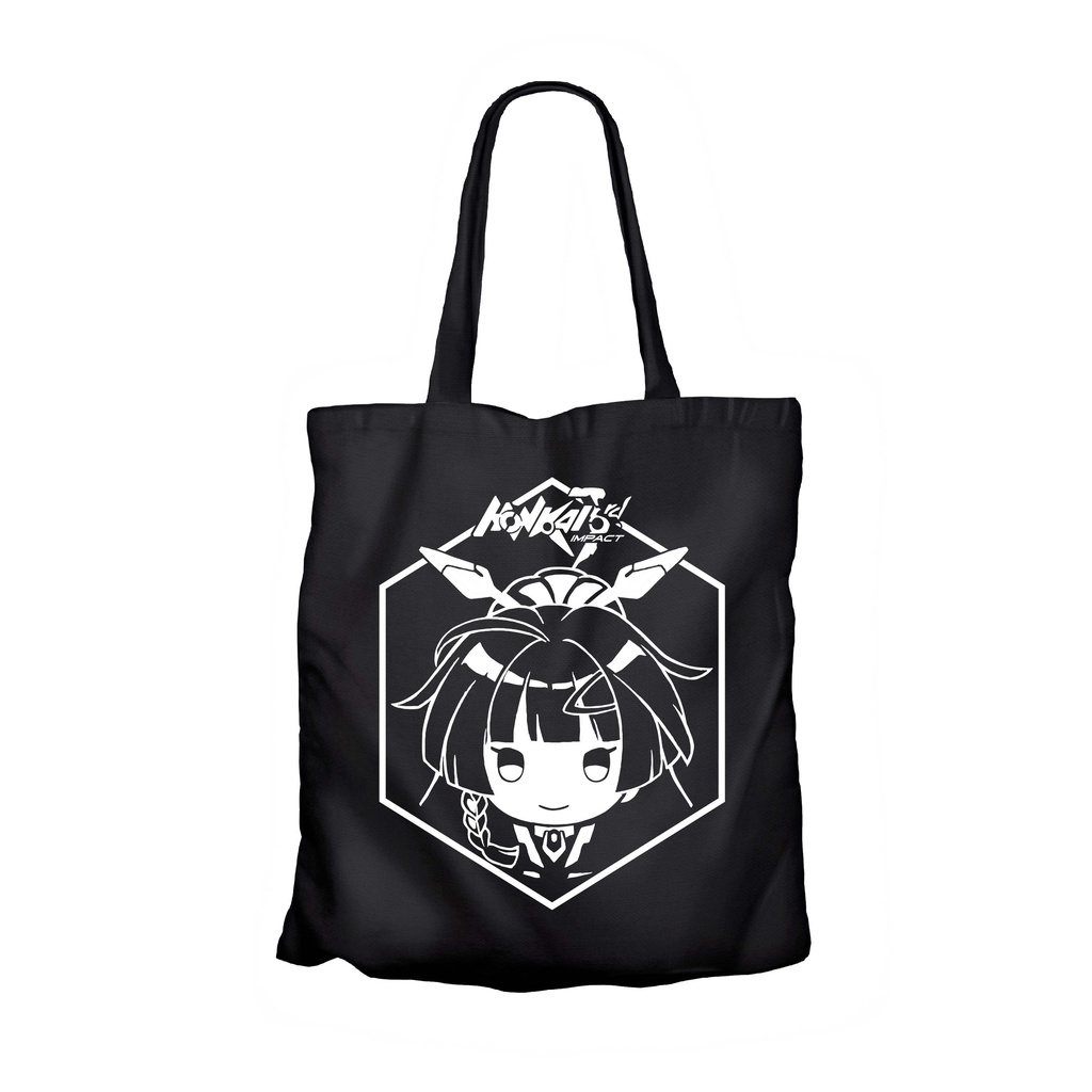 Tote bag japan game RAIDEN MEI CHIBI - HONKAI IMPACT