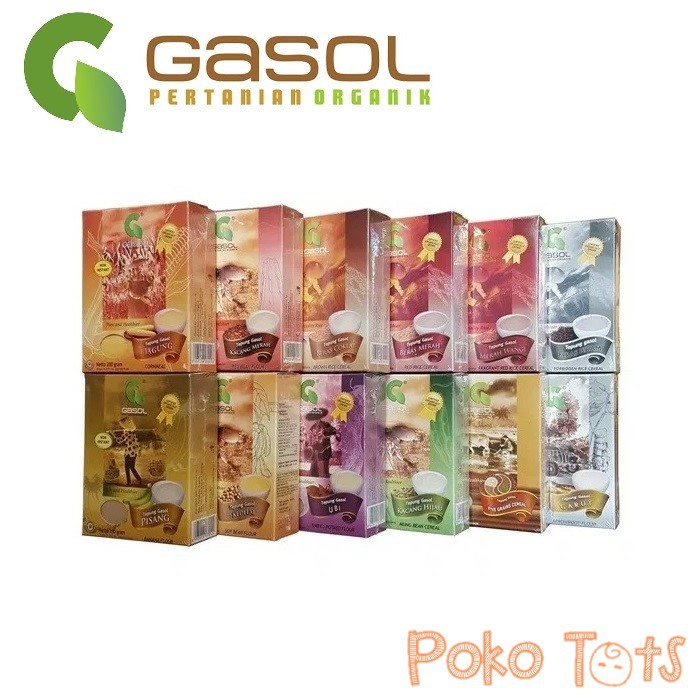 Gasol Organic Baby Food Tepung Makanan Organik untuk MPASI