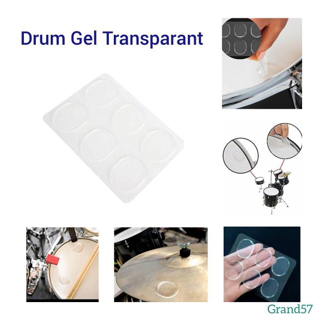 Jual Snare Drum gel mute pad gel peredam drum damper silicon muffler