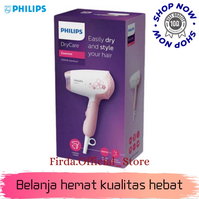 PHILIPS HP8108 Hair Dryer PINK100% ORI