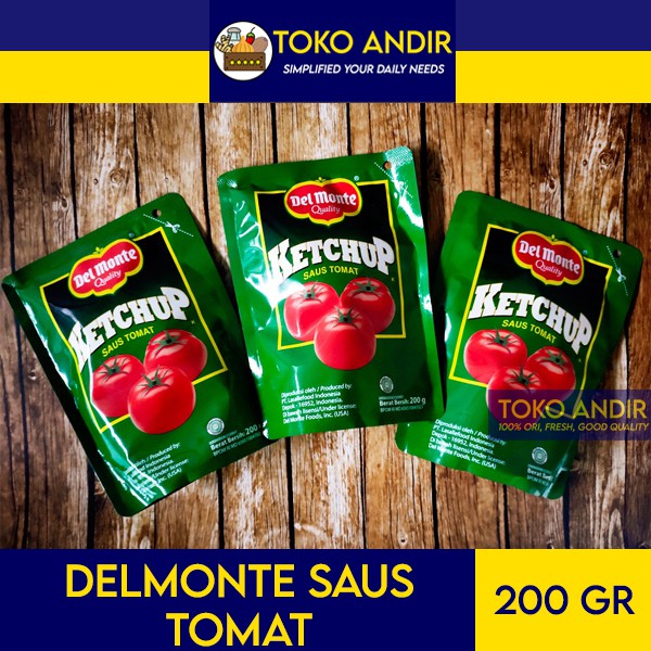 

Delmonte Saos Tomat 200gr