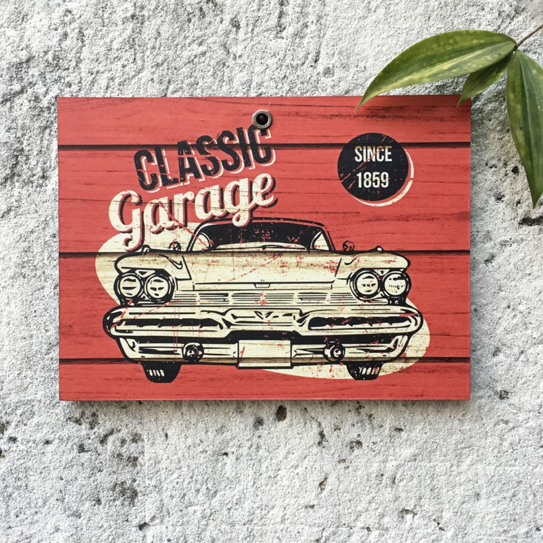 Dekorasi dinding - Pajangan Retro - Hiasan dinding - Poster retro - Wall Decor - Vintage - BIN051