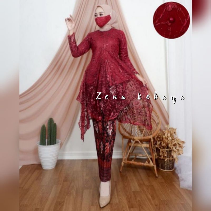 SET KEBAYA TUNIK BUSUI KEBAYA MODERN KEBAYA TILLE KEBAYA PESTA