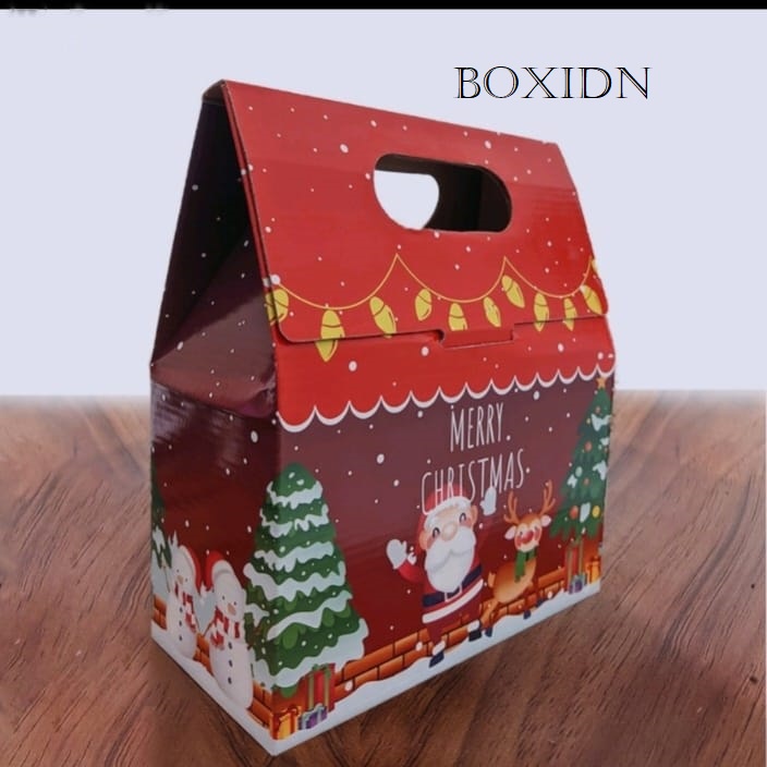 

EfuTe Java Christmas Box Natal 2 Jar 600ml Box Natal Kue Kering Box Natal Cookies Dus Natal Kuker Kotak Natal Cookies Packaging hampers Natal Box Natal Tenteng Box Souvenir Natal Dus Hampers Cookies Natal Box Packaging Natal