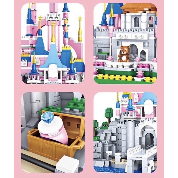 Brick Istana Princess Chaobao - Dream Castle Prncess Besar