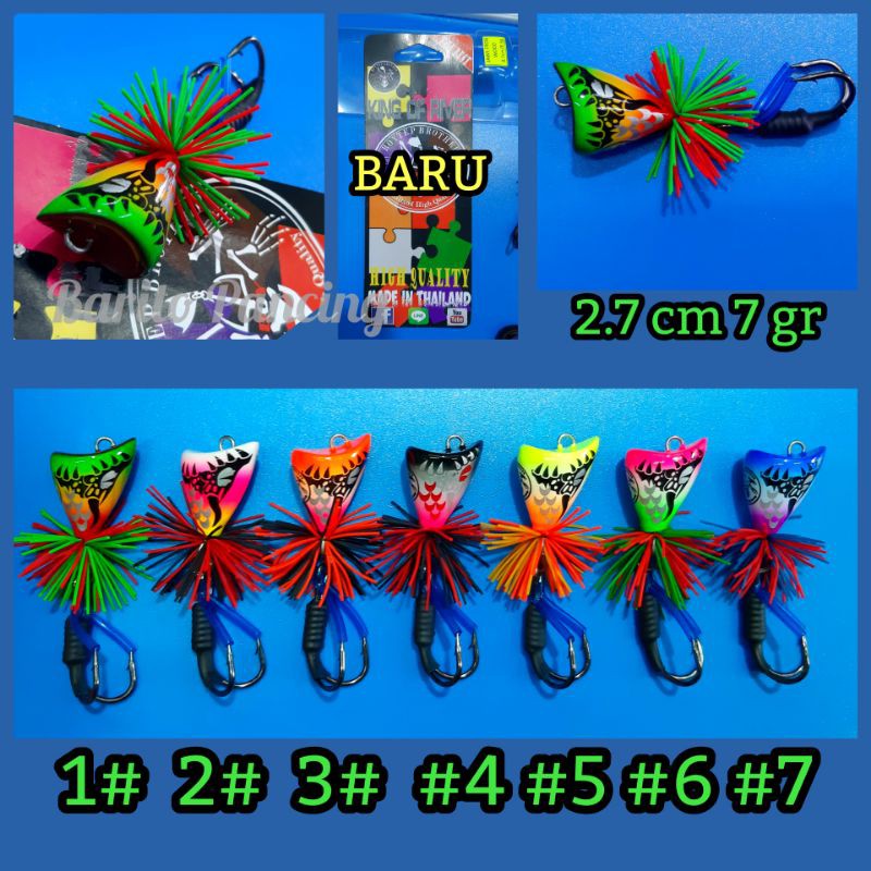 Boytep Jaws Mini Frog 2.7 cm Umpan Pancing Kesting Gabus