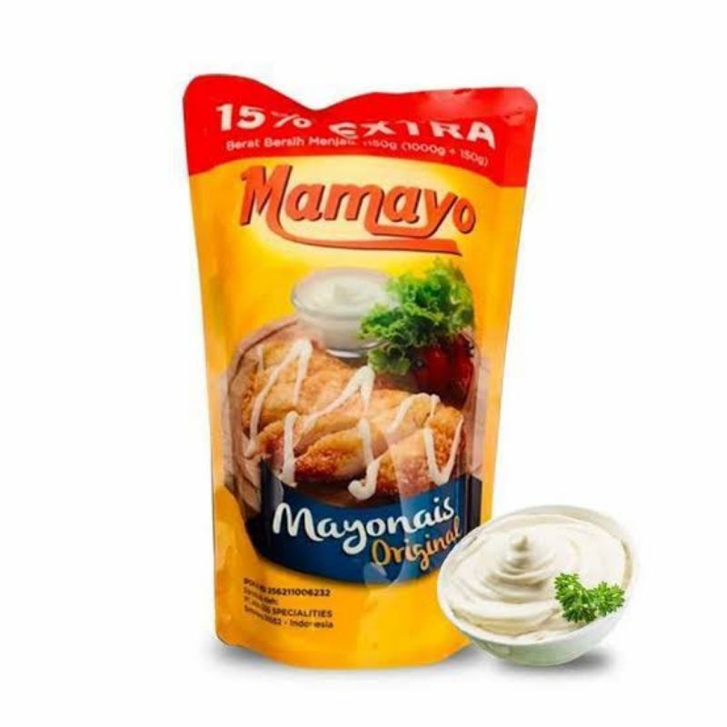 

Mamayo Mayonaise Original 1 Kg + 15%