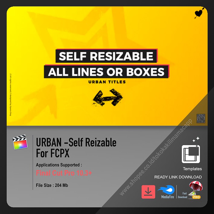 

Urban - Self Resizing Box for FCPX