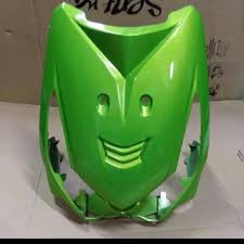 Beat Karbu Hijau Panel Tameng Depan