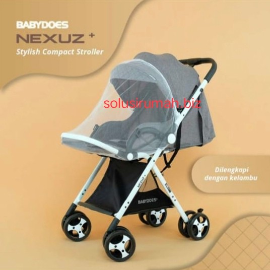 stroller kereta dorong bayi babydoes baby does nexus ch-tn 728 stroler