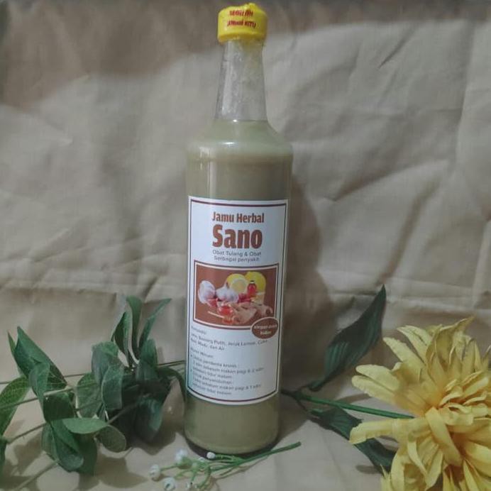 

JUS SANO 650ML BAWANG PUTIH, JAHE MERAH,LEMON, CUKA APEL, MADU