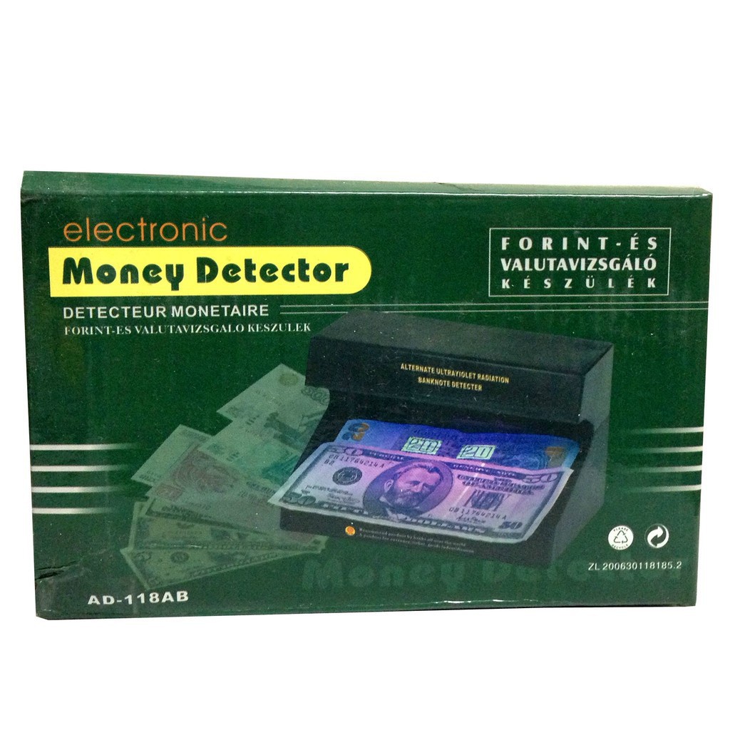 ALAT PENDEKTEKSI UANG Alat SENSOR UANG Money Detector AD 118 AB