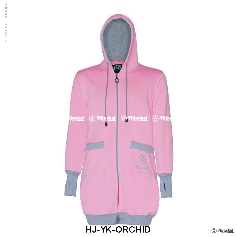 ⛔️ CUCI GUDANG ⛔️ HIJACKET ORIGINAL YUKATA JAKET WANITA JAKET MUSLIMAH HIJABER NO.1 INDONESIA !-ORCHID (PINK)