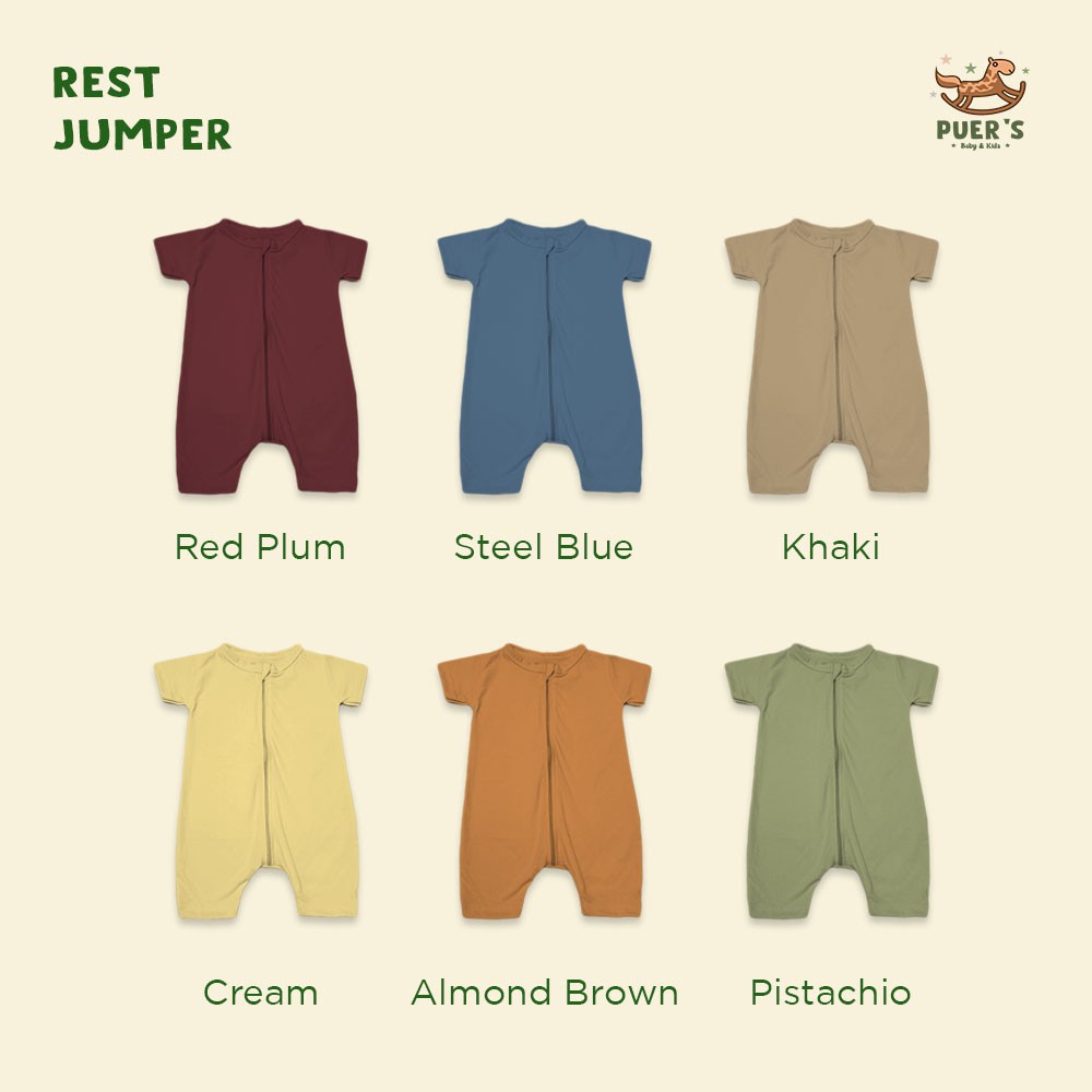 JUMPER BAYI PUER'S REST (JUMPER ZIPPER BAYI/ROMPER BAYI/ROMPER ZIPPER)