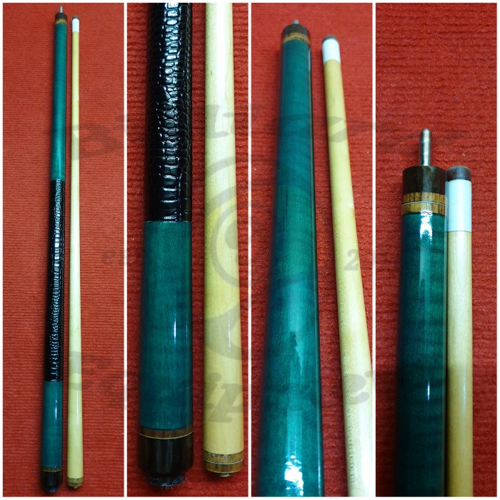 Ambarawa Custom Cue - Green Stick Billiard